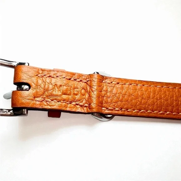 Hermes Orange Pet Collar and Leash Set - Picture 8 of 16